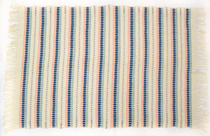 Small Naidi Blue + Guayaba Pink Throw