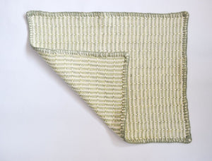 Embroidered Feijoa Green Placemat (Set of 6)