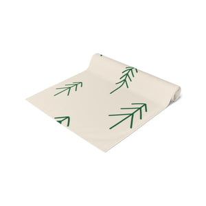 Holiday Table Runner - Evergreens