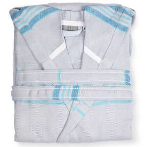 Antalya Unisex Bathrobe - Turquoise