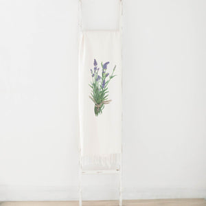 Lavender Watercolor Blanket