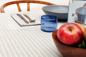 Tablecloth - Grey Striped