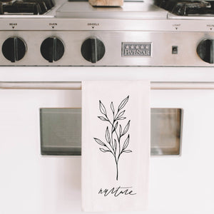 Nurture Wildflower Tea Towel