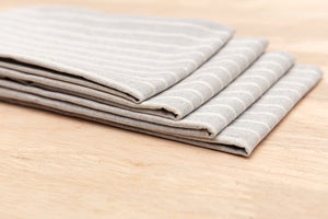 Grey Napkins - Set of 4