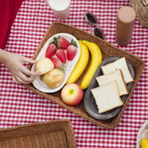 Rattan Bread Fruit Basket
