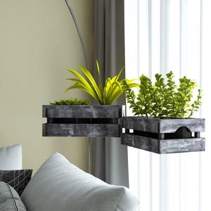 Nesting Rustic Storage & Accent Crates - Set of 3