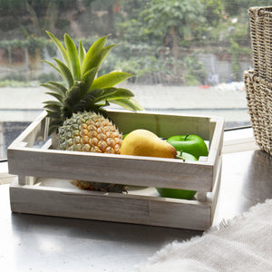 Nesting Rustic Storage & Accent Crates - Set of 3