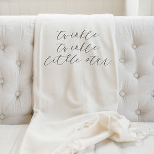 Twinkle Twinkle Little Star Throw Blanket