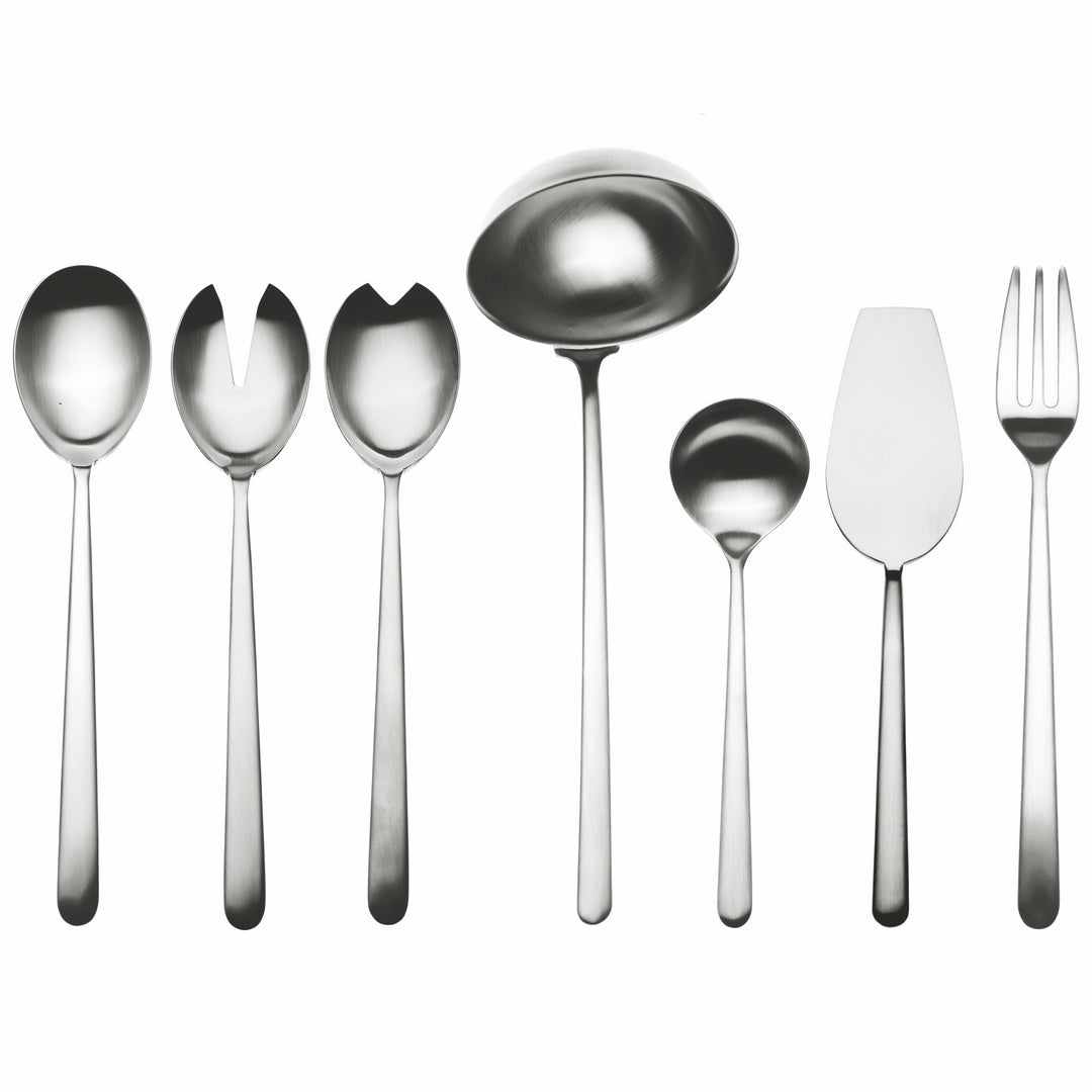 7 Piece Full Serving Set - Linea Ice