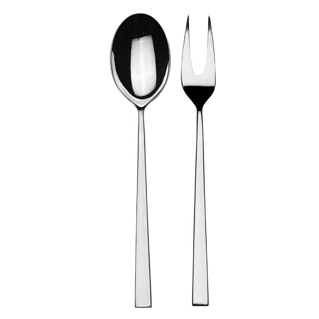 Fork and Spoon Serving Set - Atena