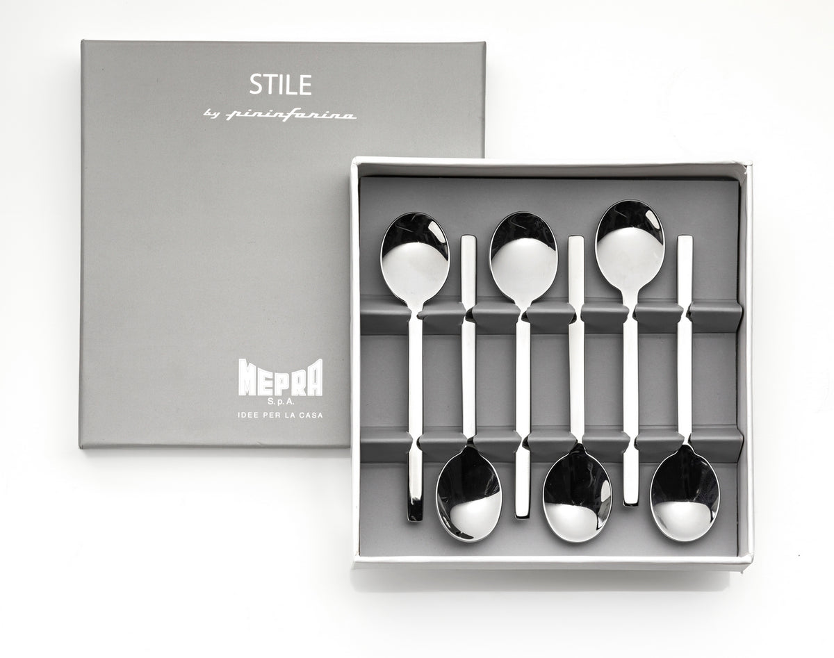 6 Piece Moka Spoons Set - Stile