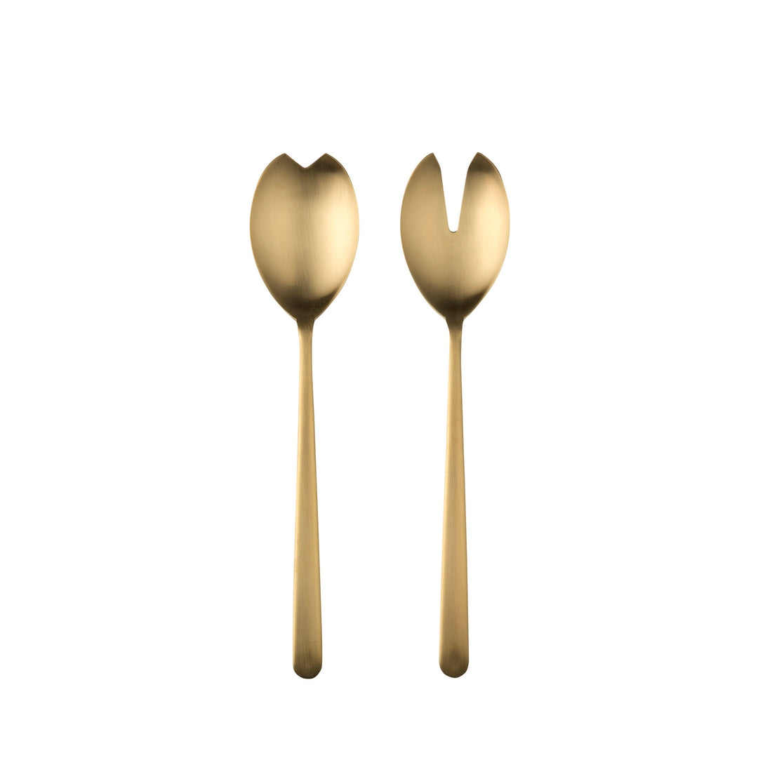 Salad Servers - Linea Ice Oro
