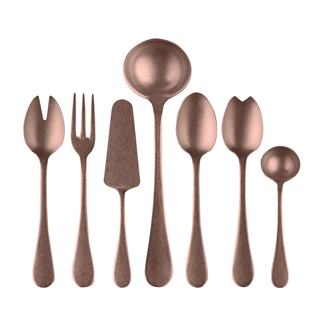 7 Piece Full Serving Set - Vintage Bronzo