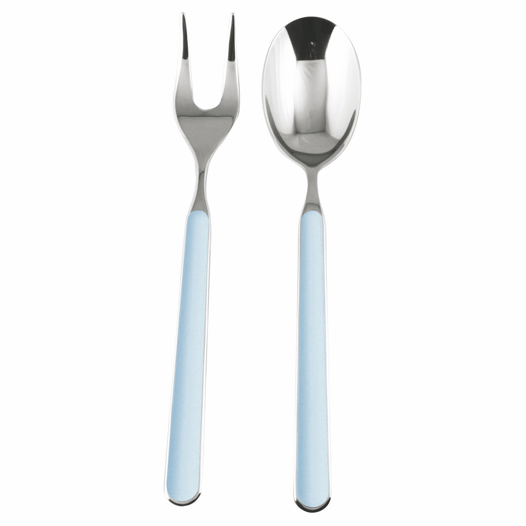 2 Piece Serving Set - Fantasia Light Blue