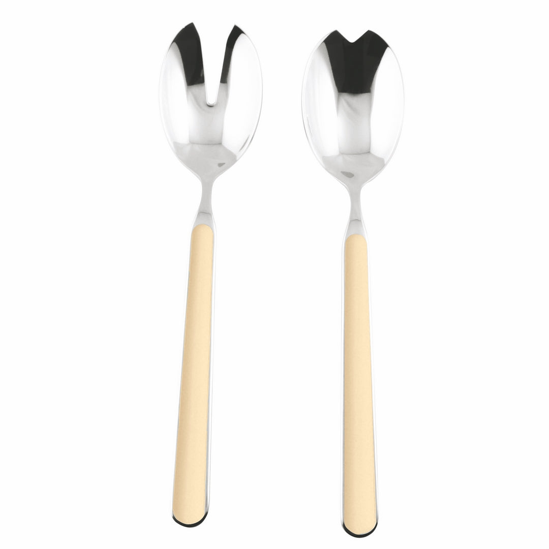 2 Piece Salad Set - Fantasia Vaniglia