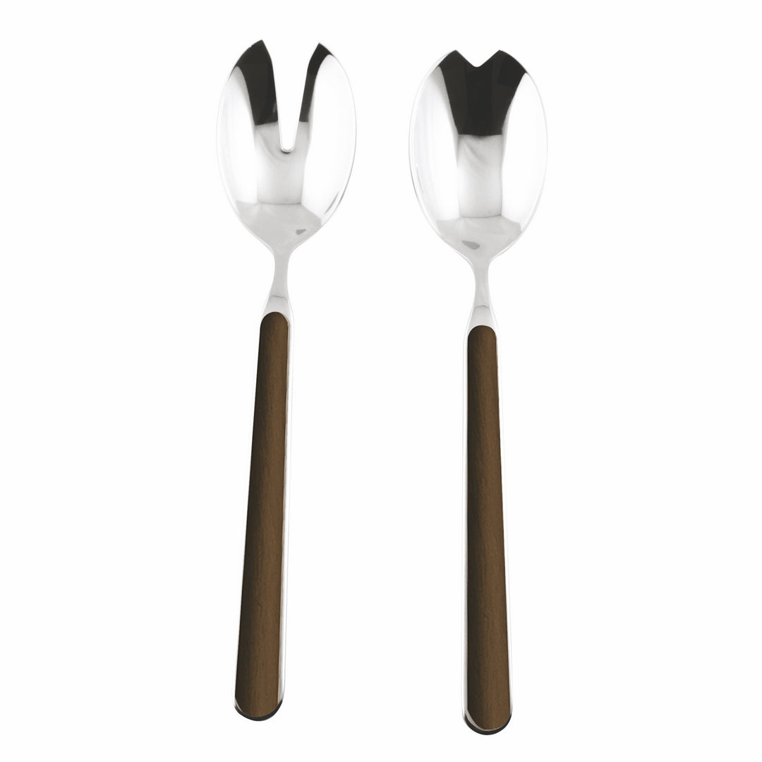 2 Piece Salad Set - Fantasia Tobacco