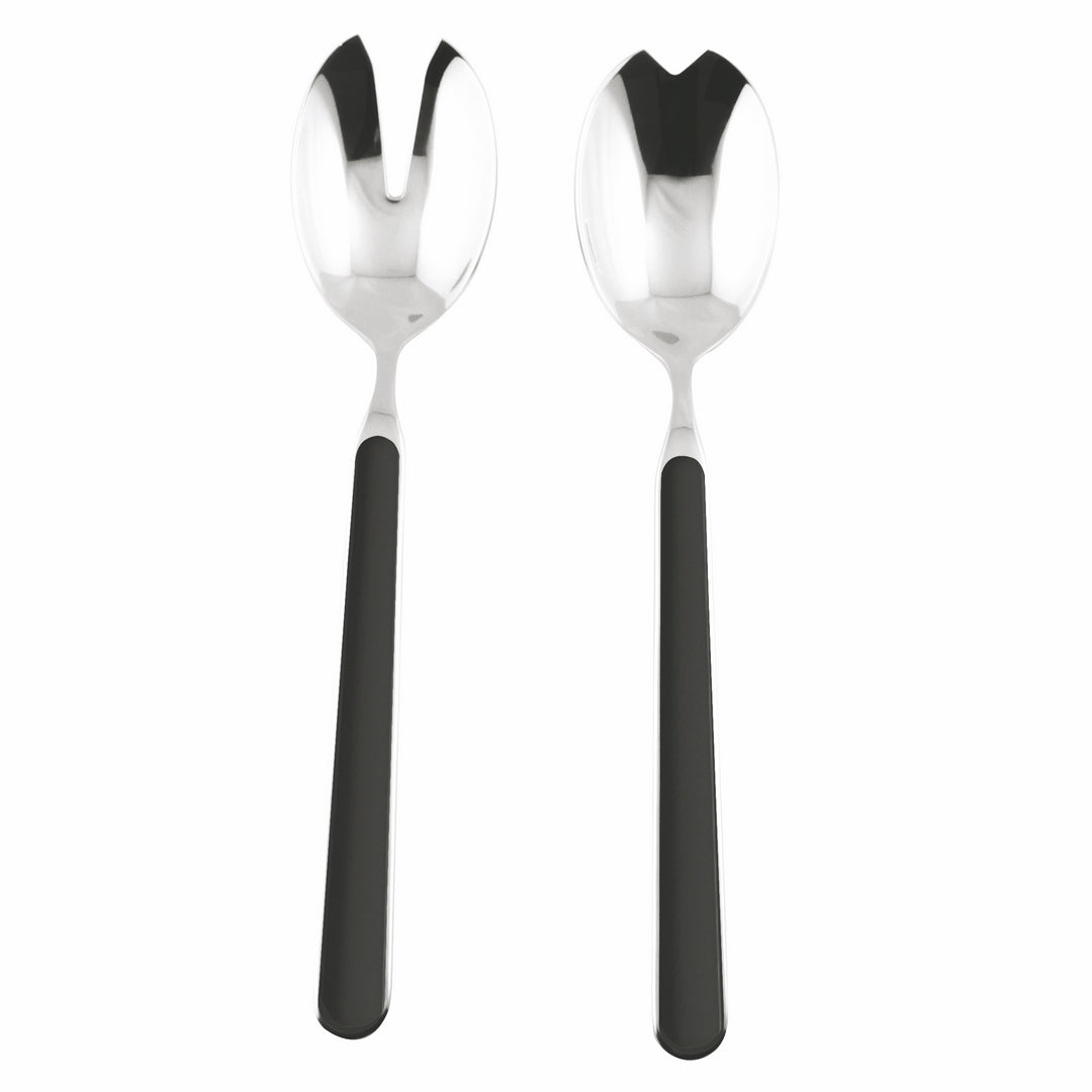 2 Piece Salad Set - Fantasia Nero