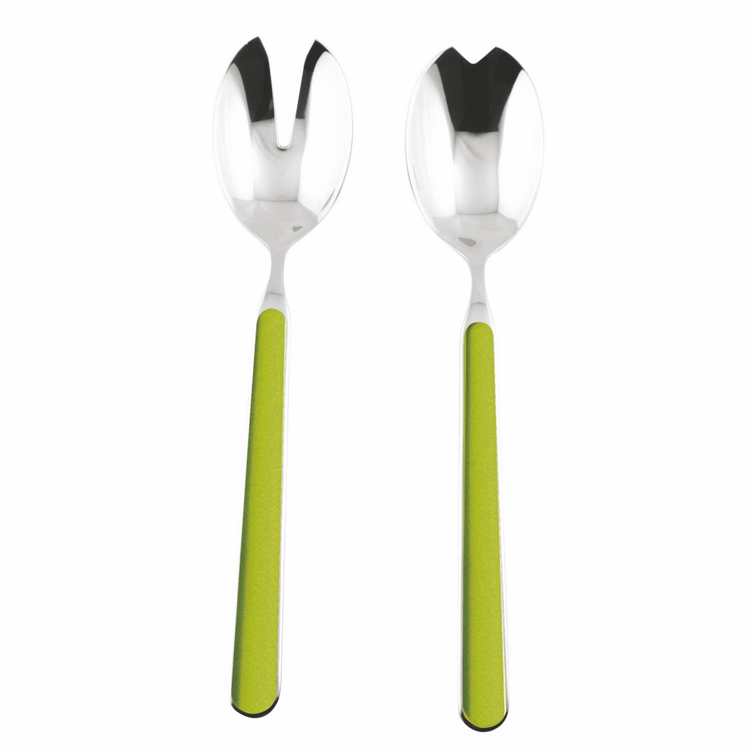 2 Pc. Salad Cutlery Set - Fantasia Oliva - Lifestyle Details