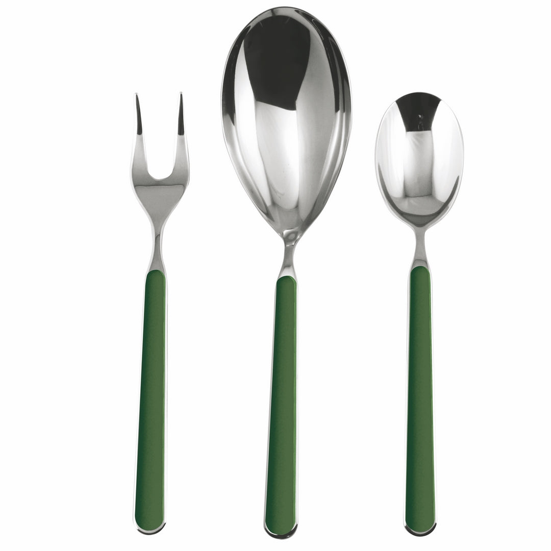 3 Piece Serving Set - Fantasia Verde