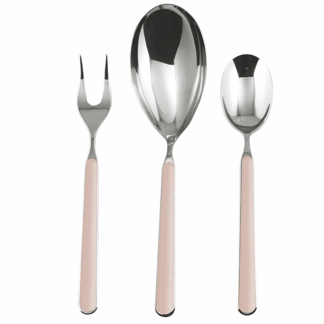 3 Piece Serving Set - Fantasia Rosa Pallid