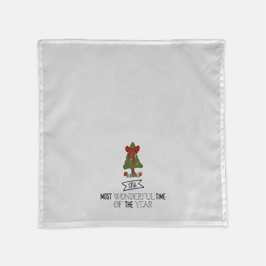 Holiday Hostess Towel - Most Wonderful Time