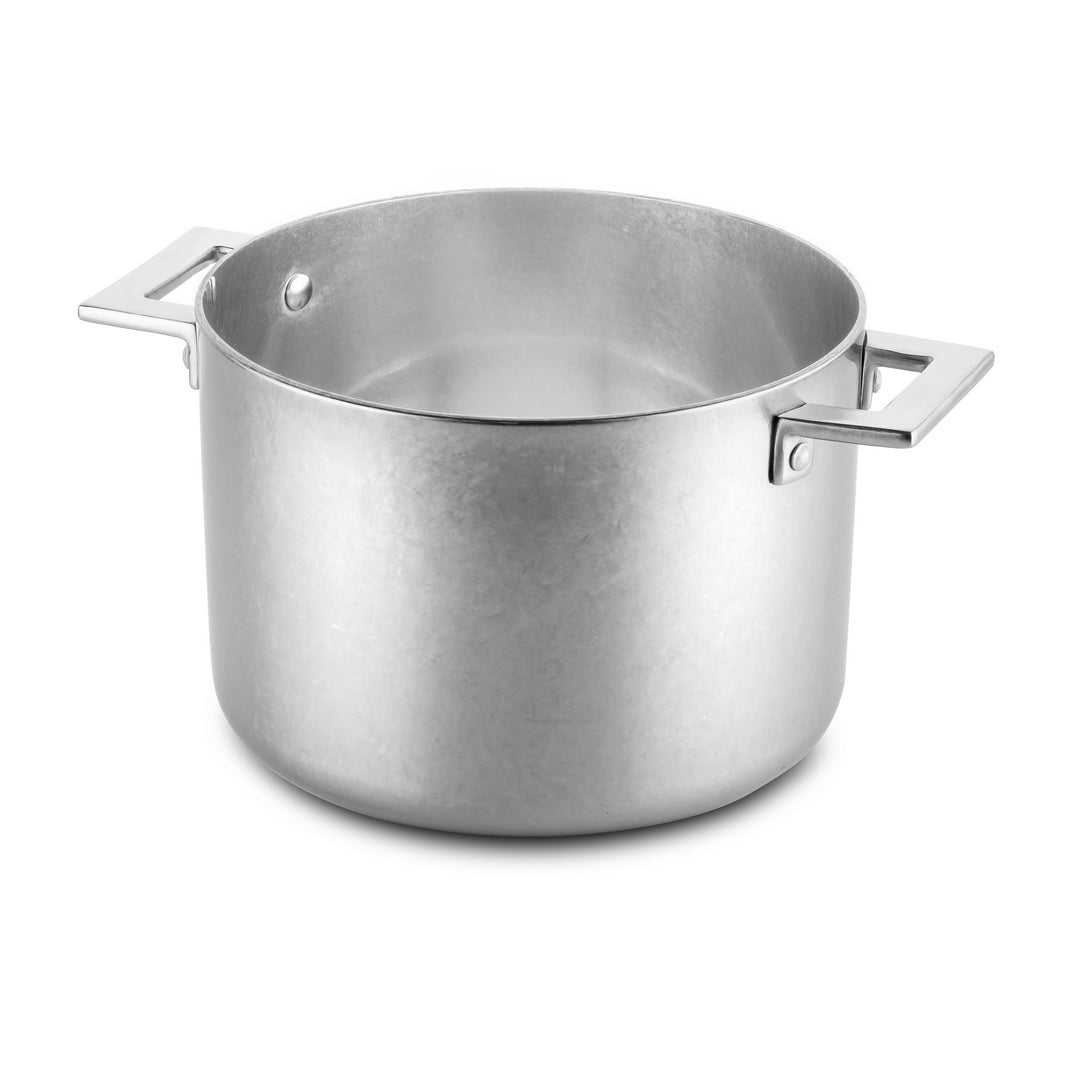 Deep Pot with Lid - CM 20 - Attiva Peweter