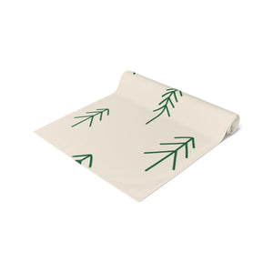 Holiday Table Runner - Evergreens