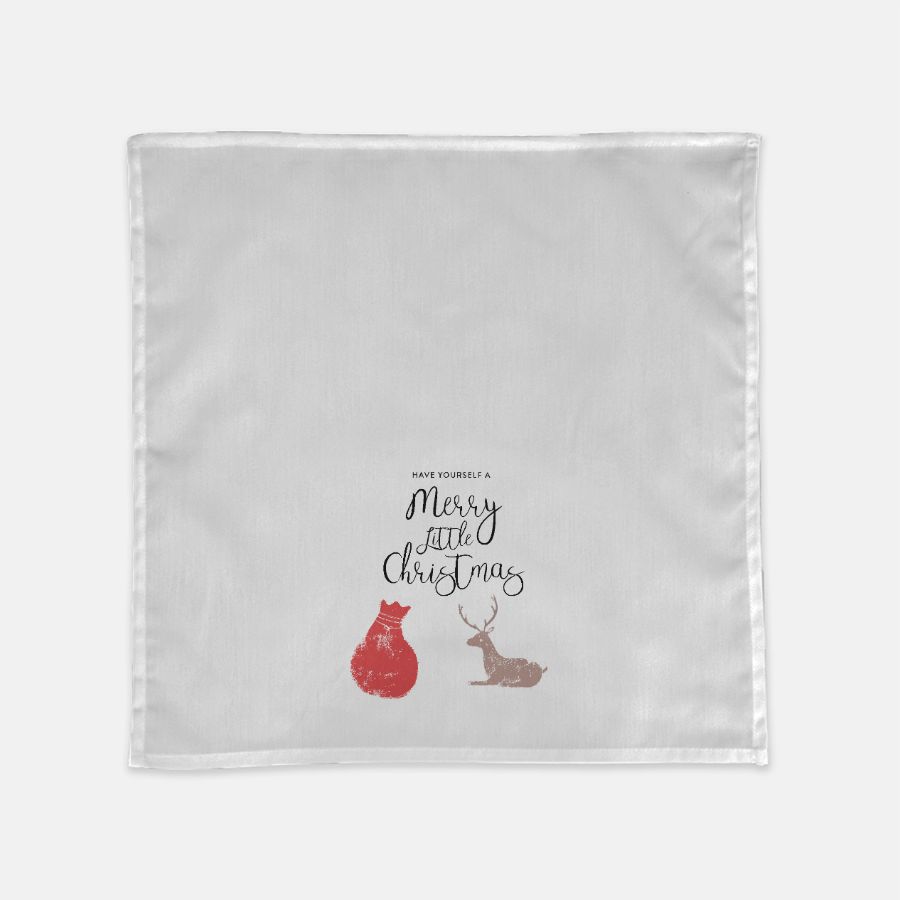 Holiday Hostess Towel - Merry Little Christmas