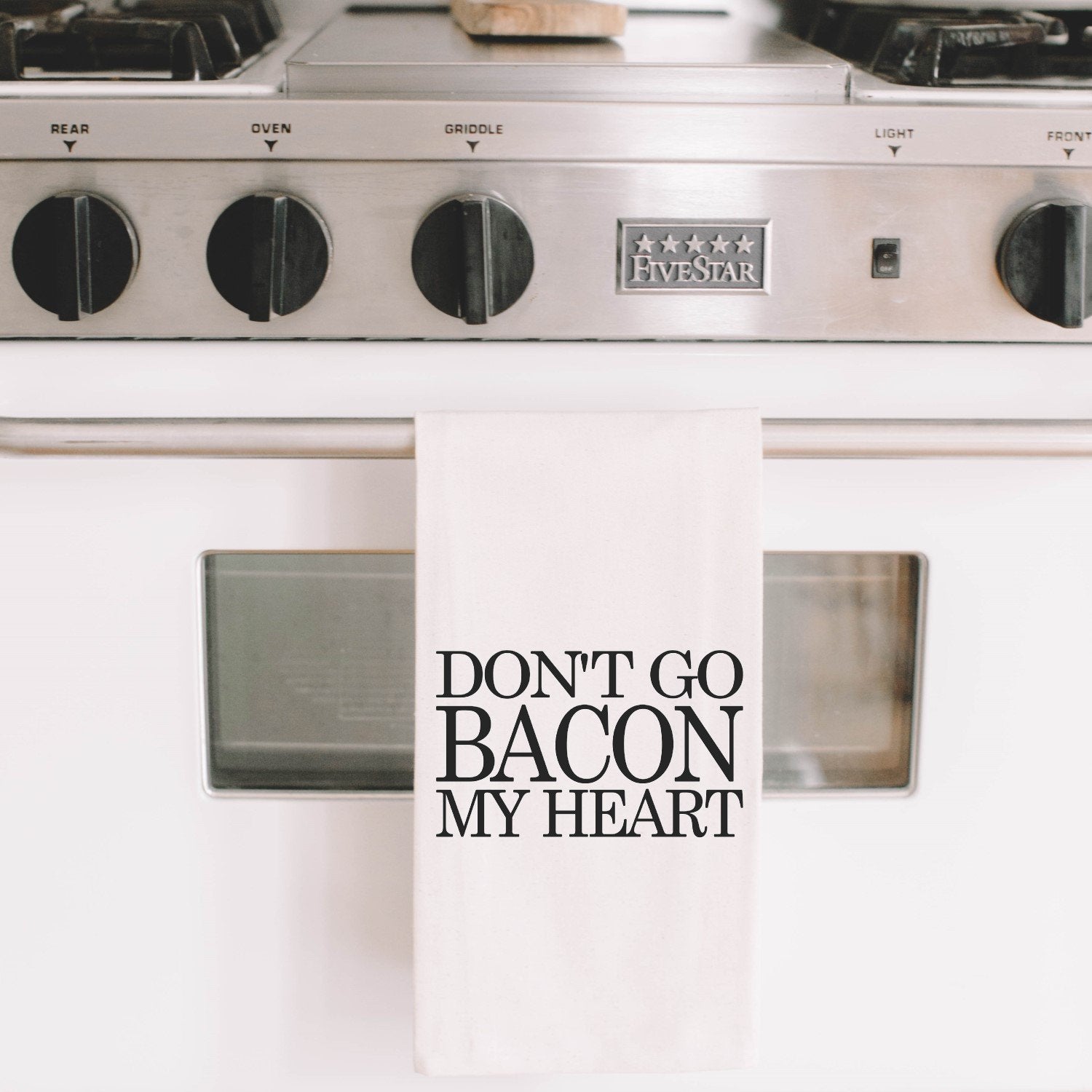Don't Go Bacon My Heart Bar Towel