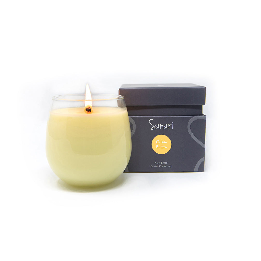 "Crema Bucca" Scented 16oz Coconut Wax Candle I Lifestyle Details