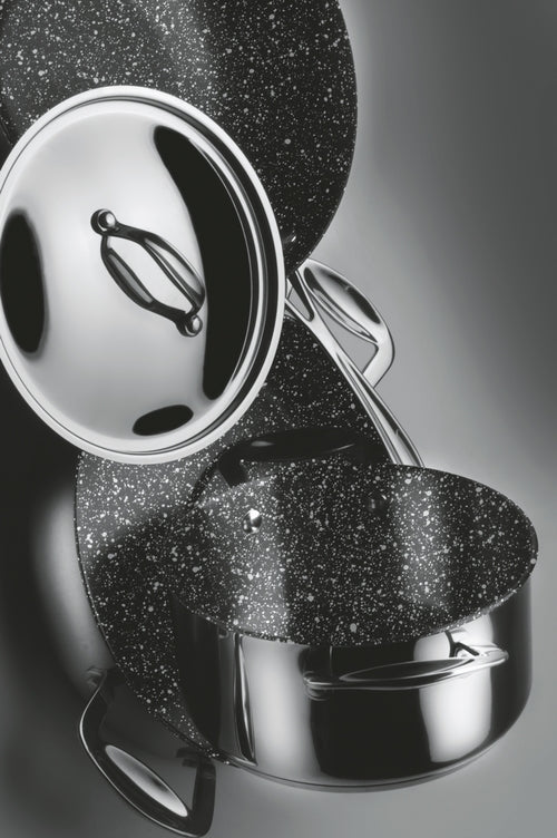 Glamour Stone 2 H. Casserole with Lid