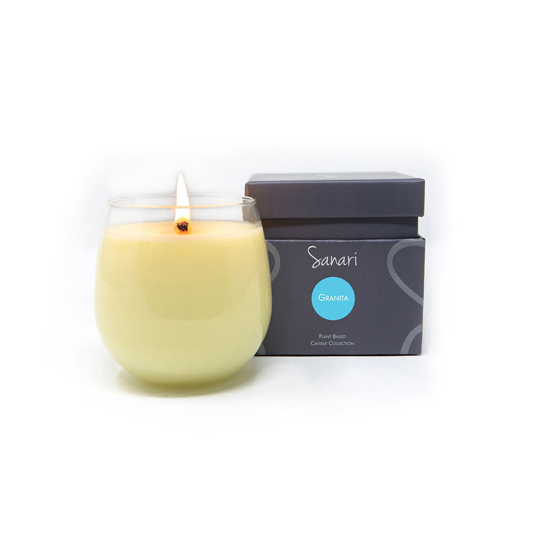"Granita" Scented 16oz Coconut Wax Candle I Lifestyle Details