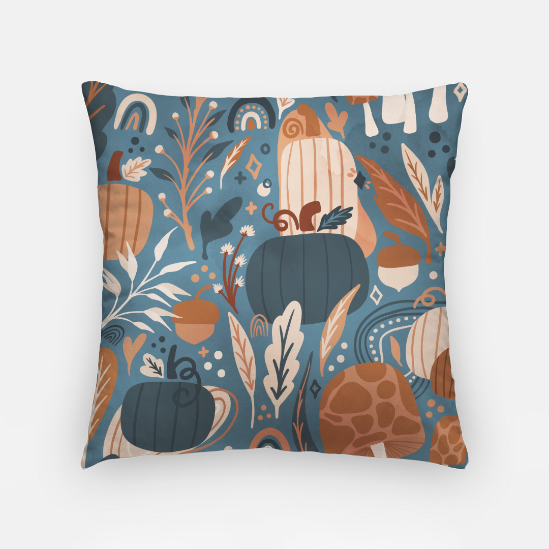 Lifestyle Details - 18x18 Colorful Autumn Pillowcase - Nature