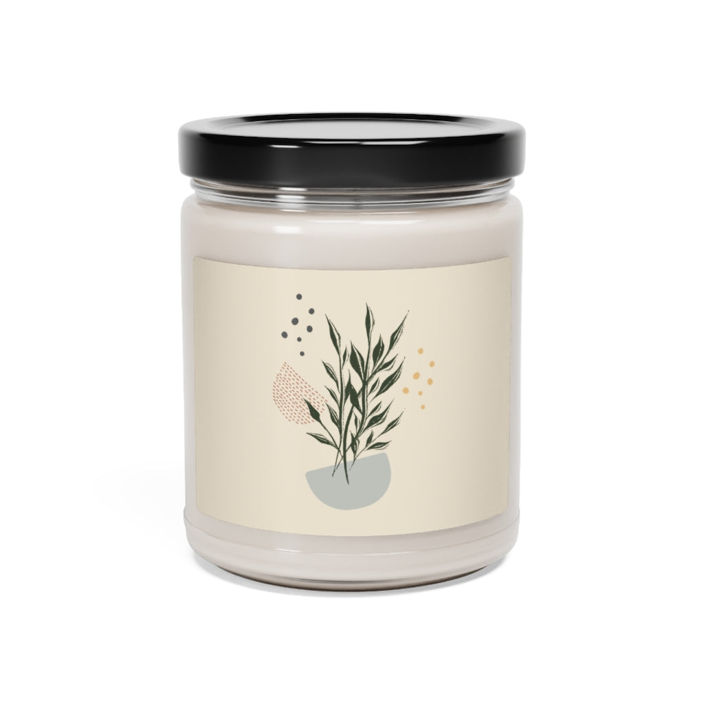Lifestyle Details - Branches in Bowl Scented Soy Wax Candle - Closed