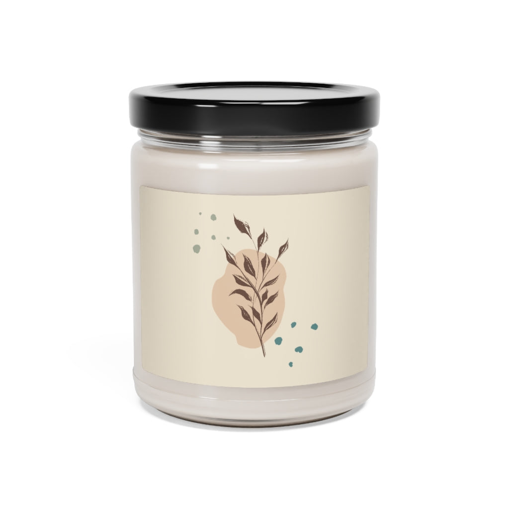 Lifestyle Details - Branches with Blue Dots Scented Soy Wax Candle - Closed