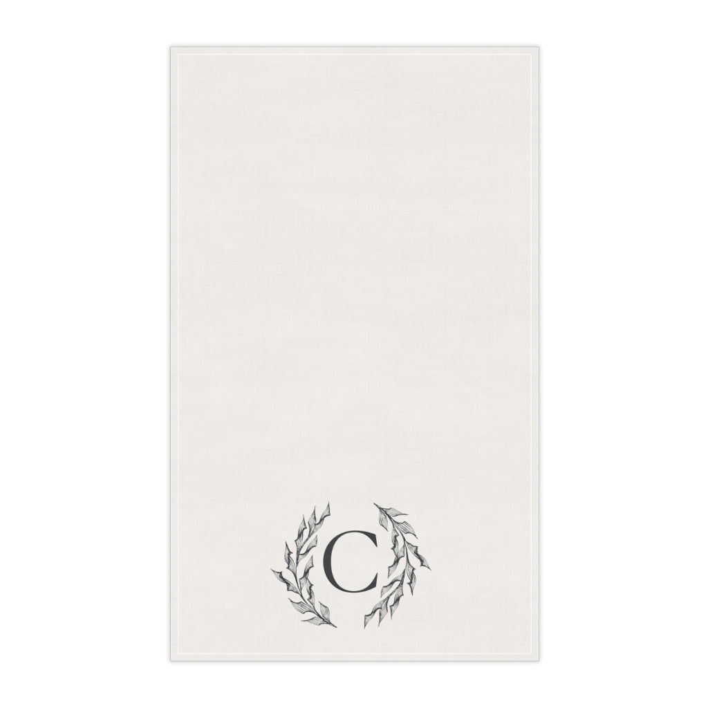 Lifestyle Details - Circular Branches Kitchen Towel - C - Vertical