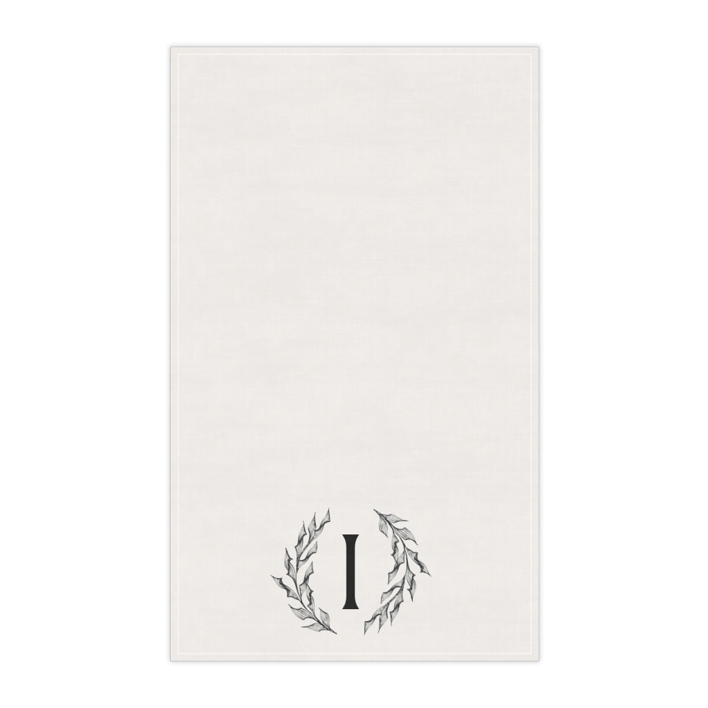 Lifestyle Details - Circular Branches Kitchen Towel - I - Vertical