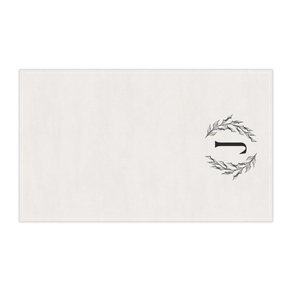 Lifestyle Details - Circular Branches Kitchen Towel - J - Horizontal