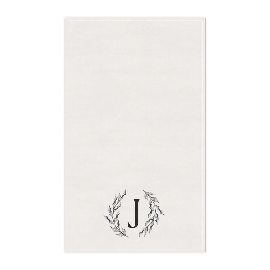 Lifestyle Details - Circular Branches Kitchen Towel - J - Vertical