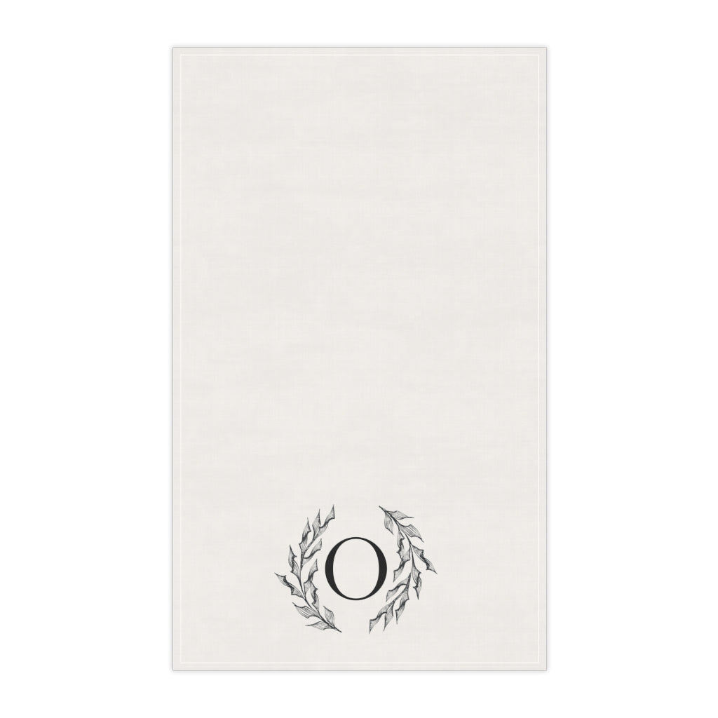 Lifestyle Details - Circular Branches Kitchen Towel - O - Vertical