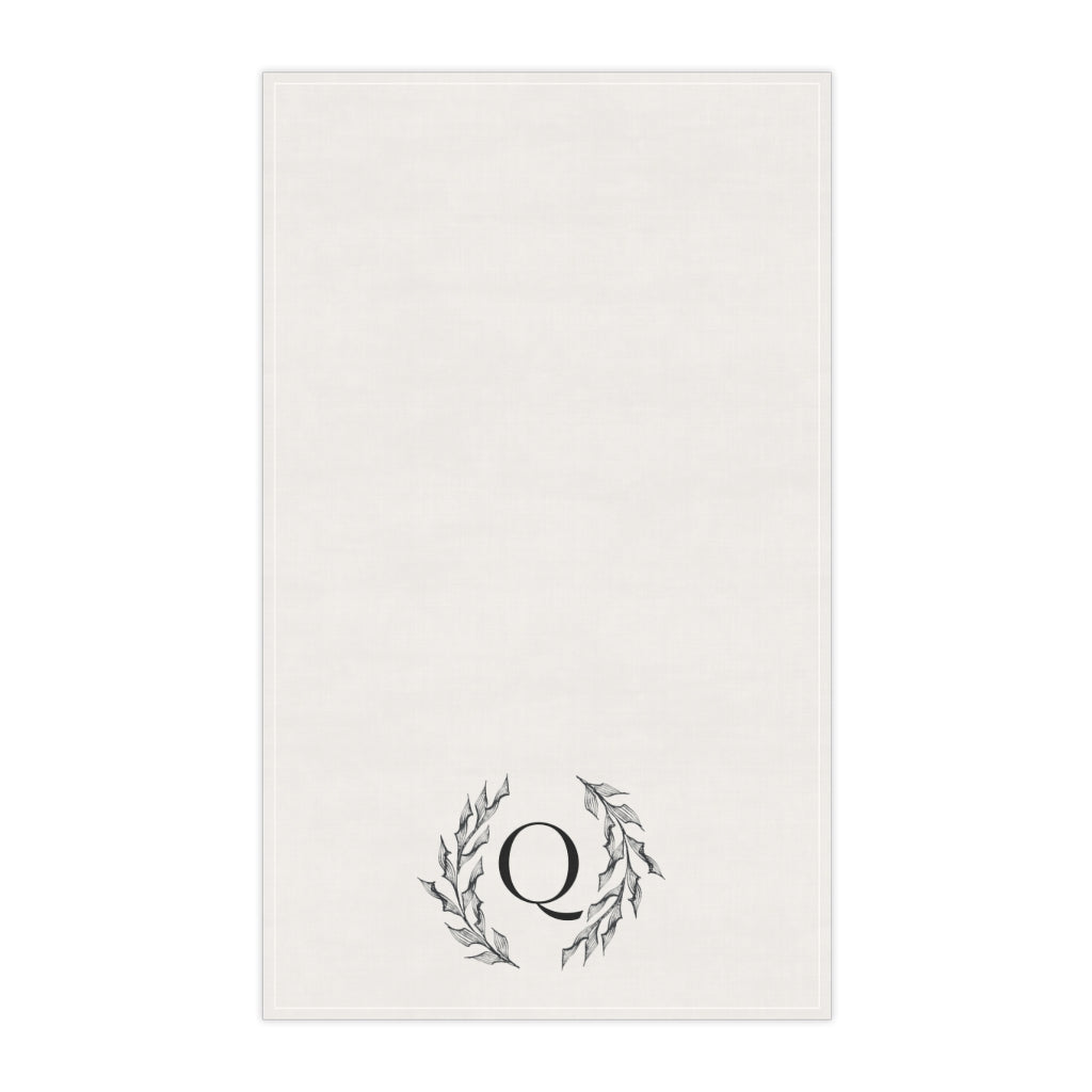 Lifestyle Details - Circular Branches Kitchen Towel - Q - Vertical