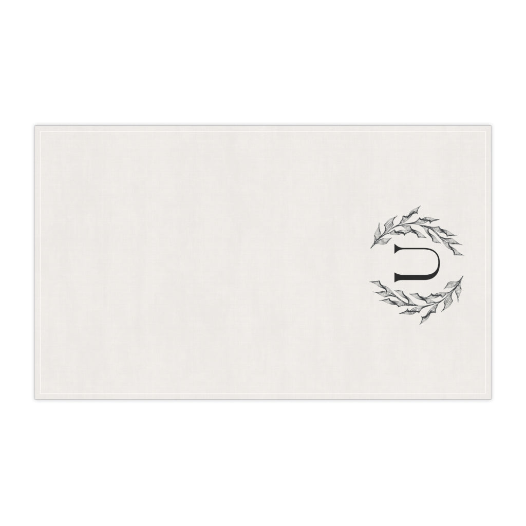 Lifestyle Details - Circular Branches Kitchen Towel - U - Horizontal