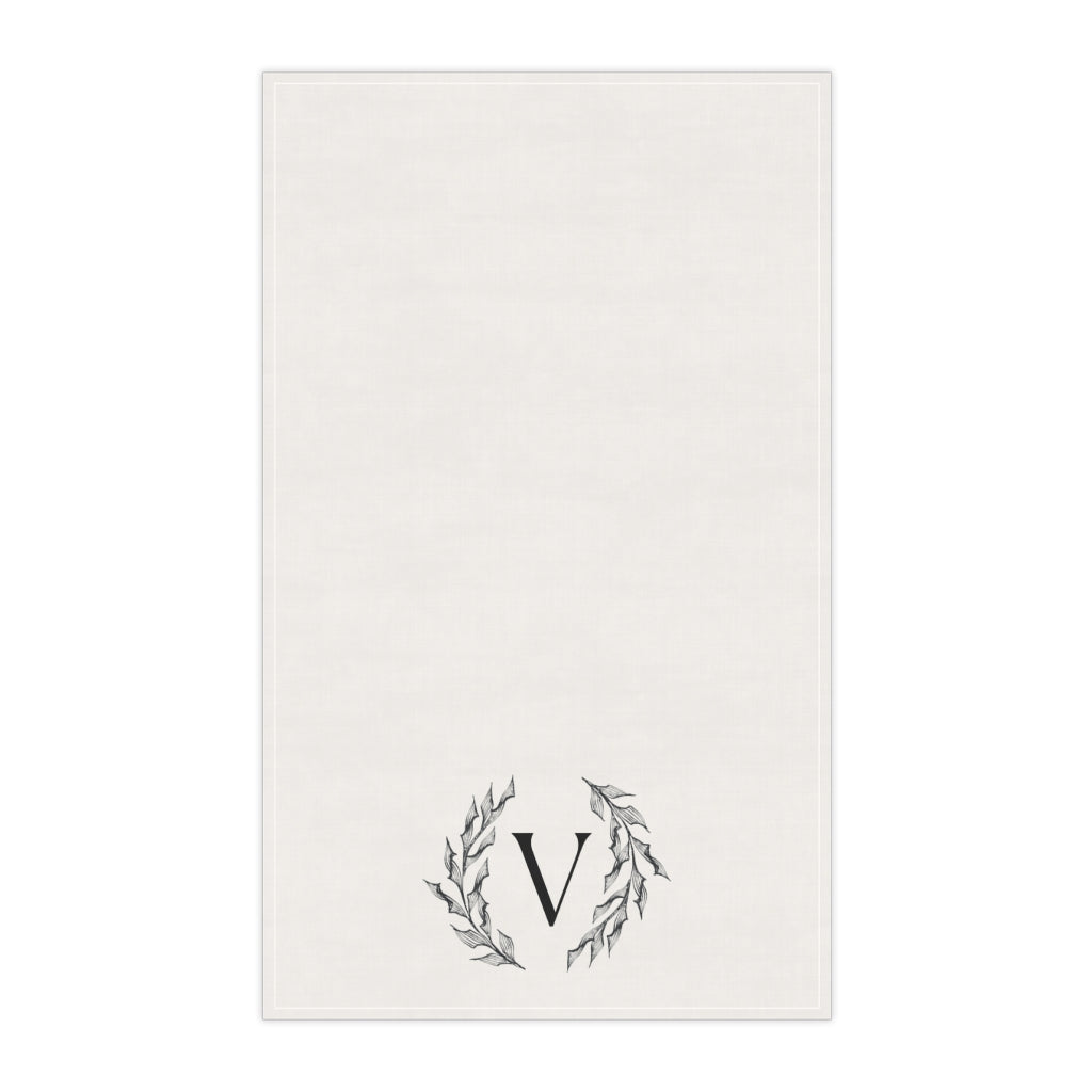 Lifestyle Details - Circular Branches Kitchen Towel - V - Vertical