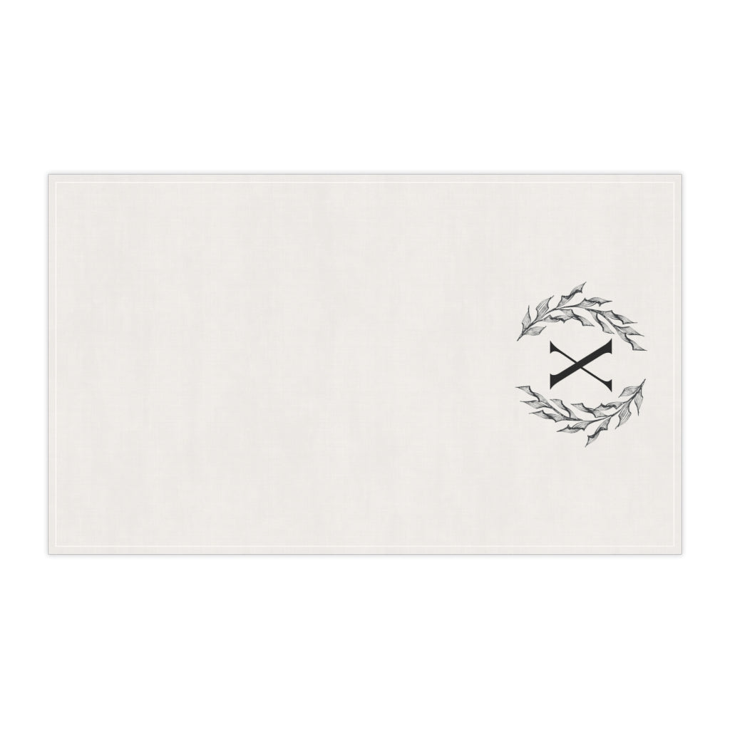 Lifestyle Details - Circular Branches Kitchen Towel - X - Horizontal