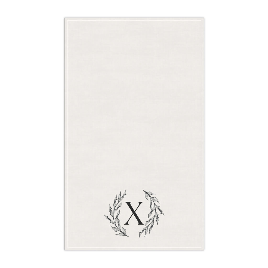 Lifestyle Details - Circular Branches Kitchen Towel - X - Vertical