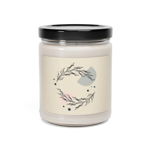 Lifestyle Details - Circular Branches Scented Soy Wax Candle - Closed