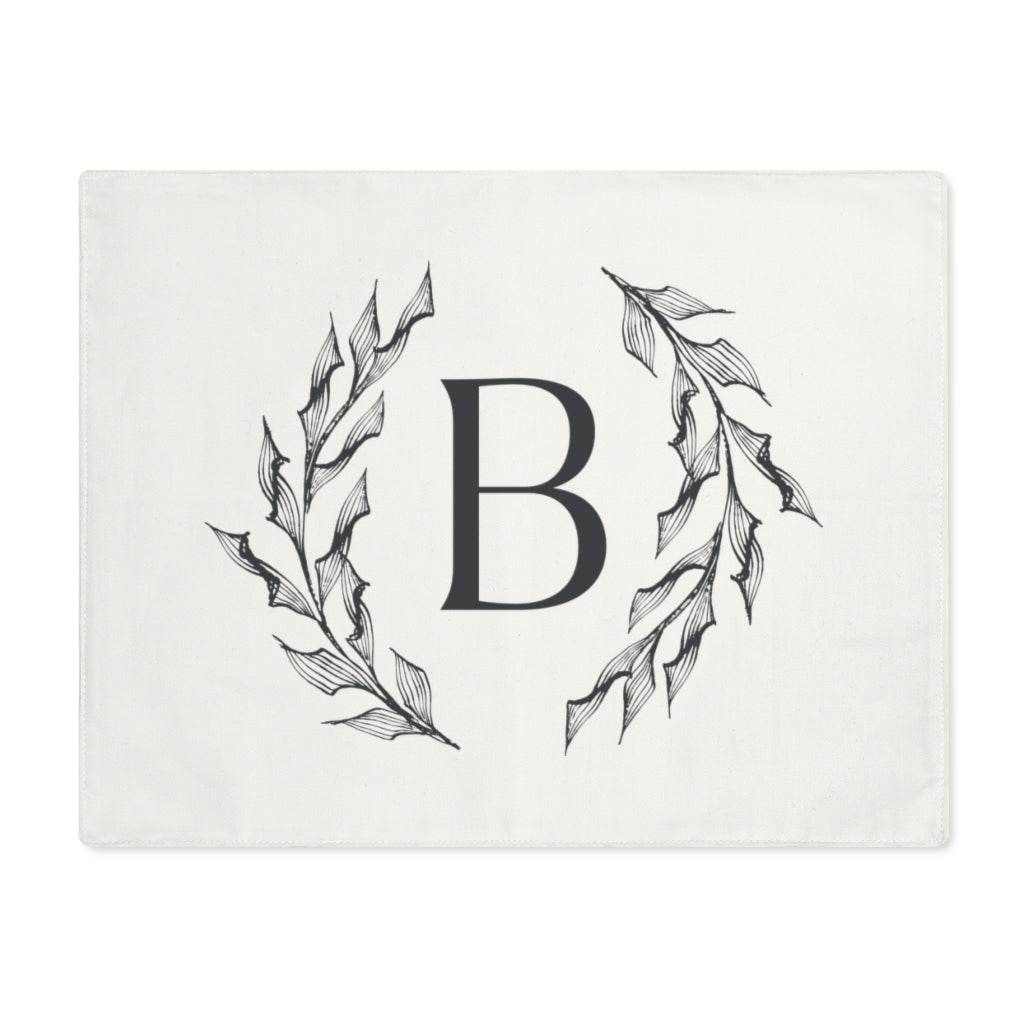 Lifestyle Details - Circular Branches Table Placemat - B - Front View