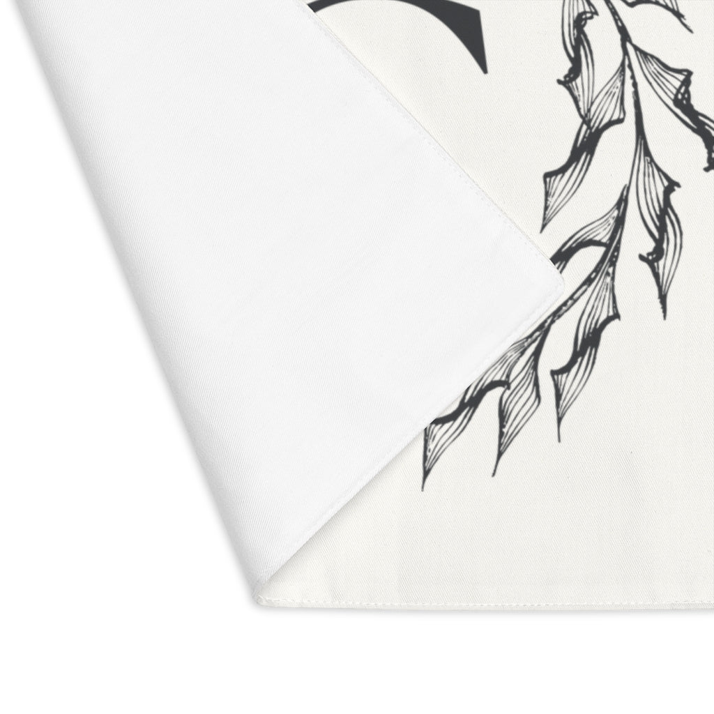 Lifestyle Details - Circular Branches Table Placemat - C  - Flipped