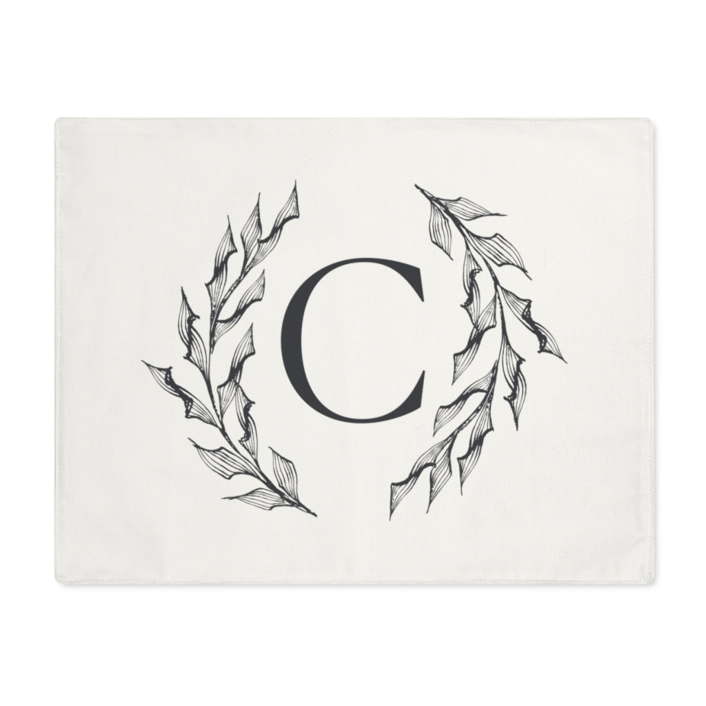 Lifestyle Details - Circular Branches Table Placemat - C  - Front View