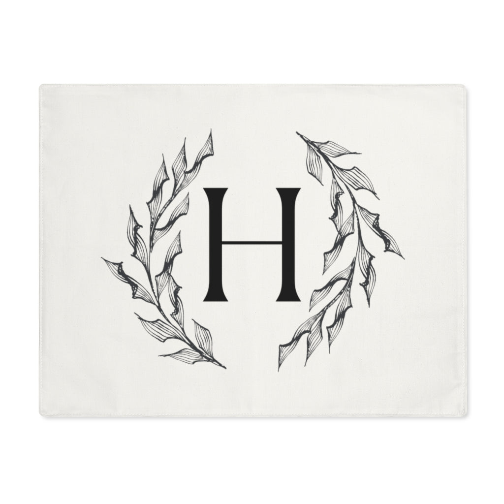 Lifestyle Details - Circular Branches Table Placemat - H  - Front View